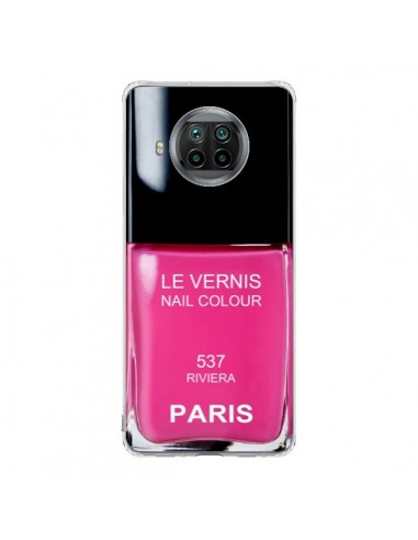 Coque Xiaomi Mi 10T Lite Vernis Paris Riviera Rose - Laetitia