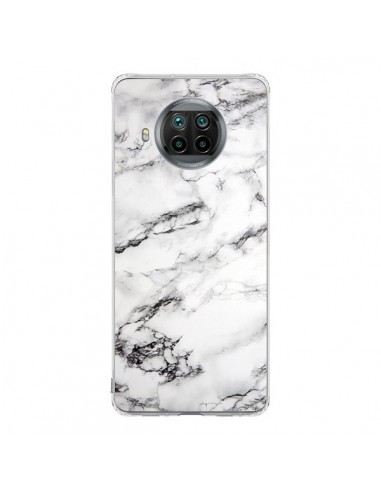 Coque Xiaomi Mi 10T Lite Marbre Marble Blanc White - Laetitia