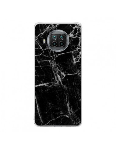 Coque Xiaomi Mi 10T Lite Marbre Marble Noir Black - Laetitia