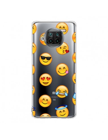 Coque Xiaomi Mi 10T Lite Smiley Emoticone Emoji Transparente - Laetitia