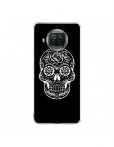 Coque Xiaomi Mi 10T Lite Tête de Mort Mexicaine Blanche -...