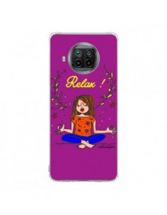 Coque Xiaomi Mi 10T Lite Fille Relax Zen Yoga -...