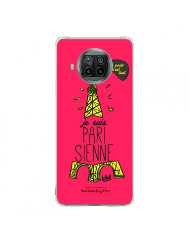 Coque Xiaomi Mi 10T Lite Je suis Parisienne La Tour Eiffel Rose - Leellouebrigitte