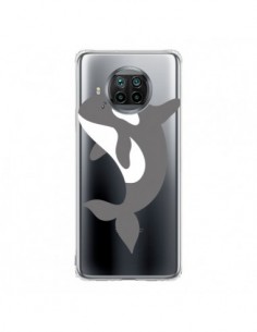 Coque Xiaomi Mi 10T Lite Orque Orca Ocean Transparente -...