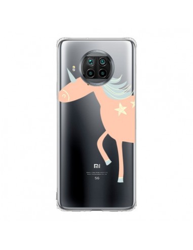 Coque Xiaomi Mi 10T Lite Licorne Unicorn Rose Transparente - Petit Griffin