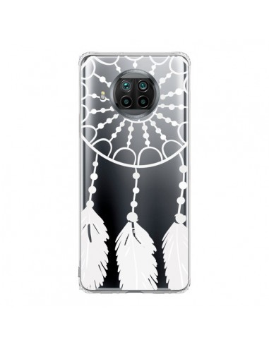 Coque Xiaomi Mi 10T Lite Attrape Rêves Blanc Dreamcatcher Transparente - Petit Griffin