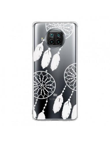 Coque Xiaomi Mi 10T Lite Attrape Rêves Blanc Dreamcatcher Triple Transparente - Petit Griffin