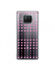 Coque Xiaomi Mi 10T Lite Coeurs Heart Love Amour Rose...