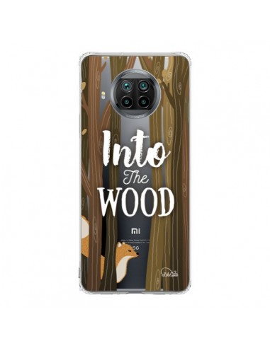 Coque Xiaomi Mi 10T Lite Into The Wild Renard Bois Transparente - Lolo Santo