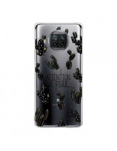 Coque Xiaomi Mi 10T Lite Cactus Je Pique Transparente - Lolo Santo