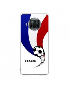 Coque Xiaomi Mi 10T Lite Equipe France Ballon Football -...