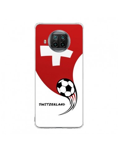 Coque Xiaomi Mi 10T Lite Equipe Suisse Switzerland Football - Madotta
