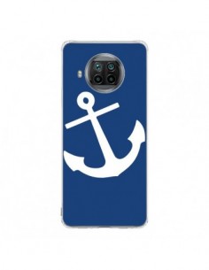 Coque Xiaomi Mi 10T Lite Ancre Navire Navy Blue Anchor -...