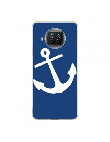 Coque Xiaomi Mi 10T Lite Ancre Navire Navy Blue Anchor - Mary Nesrala