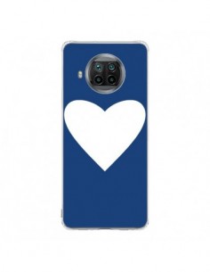 Coque Xiaomi Mi 10T Lite Coeur Navy Blue Heart - Mary...