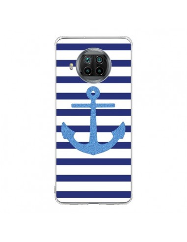 Coque Xiaomi Mi 10T Lite Ancre Voile Marin Navy Blue - Mary Nesrala