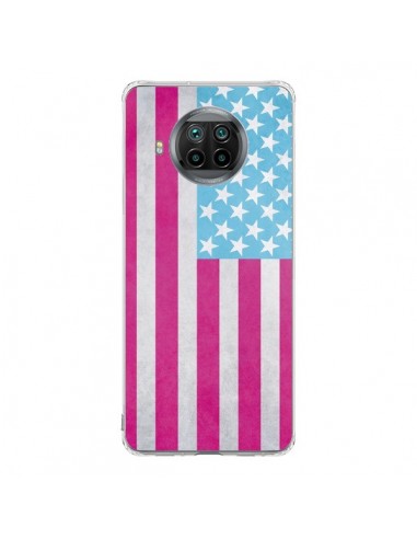 Coque Xiaomi Mi 10T Lite Drapeau USA Vintage - Mary Nesrala