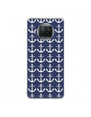 Coque Xiaomi Mi 10T Lite Ancre Marin Bleu Anchors Navy - Mary Nesrala