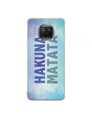 Coque Xiaomi Mi 10T Lite Hakuna Matata Roi Lion Bleu - Mary Nesrala