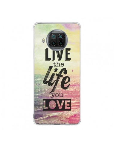 Coque Xiaomi Mi 10T Lite Live the Life you Love, Vis la Vie que tu Aimes - Mary Nesrala