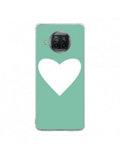 Coque Xiaomi Mi 10T Lite Coeur Mint Vert - Mary Nesrala
