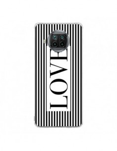 Coque Xiaomi Mi 10T Lite Love Noir et Blanc - Mary Nesrala