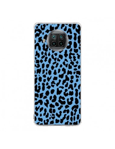 Coque Xiaomi Mi 10T Lite Leopard Bleu Neon - Mary Nesrala