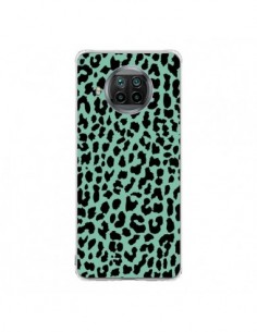 Coque Xiaomi Mi 10T Lite Leopard Mint Vert Neon - Mary...