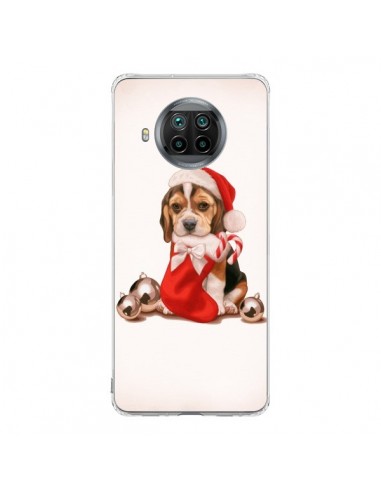 Coque Xiaomi Mi 10T Lite Chien Dog Pere Noel Christmas - Maryline Cazenave