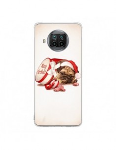 Coque Xiaomi Mi 10T Lite Chien Dog Pere Noel Christmas...