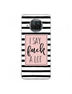 Coque Xiaomi Mi 10T Lite Say Fuck A Lot Bandes - Maryline...