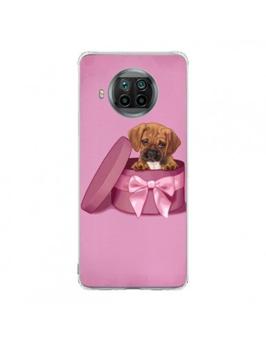 Coque Xiaomi Mi 10T Lite Chien Dog Boite Noeud Triste - Maryline Cazenave