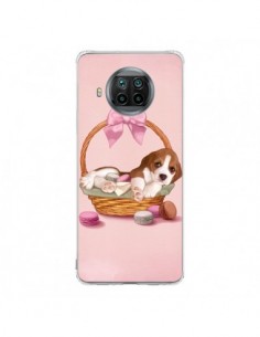 Coque Xiaomi Mi 10T Lite Chien Dog Panier Noeud Papillon...