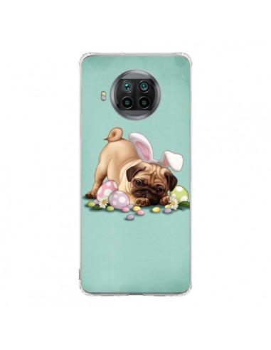 Coque Xiaomi Mi 10T Lite Chien Dog Rabbit Lapin Pâques Easter - Maryline Cazenave