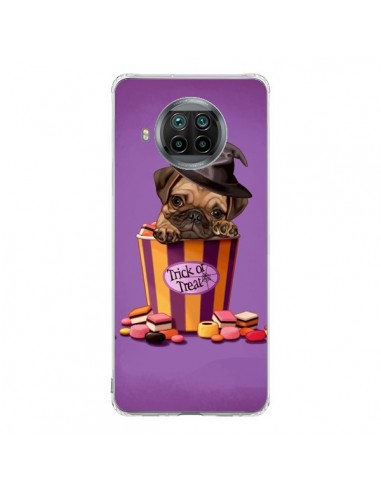 Coque Xiaomi Mi 10T Lite Chien Dog Halloween Sorciere Bonbon - Maryline Cazenave