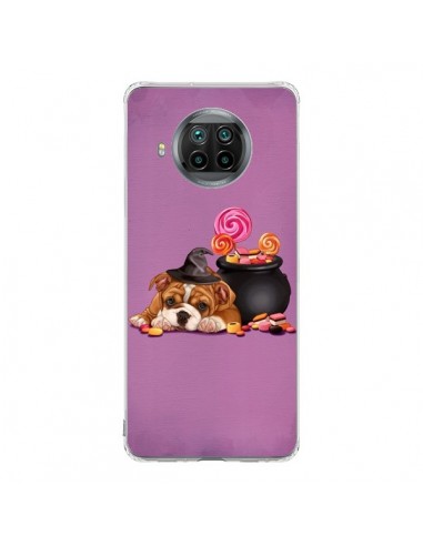 Coque Xiaomi Mi 10T Lite Chien Dog Halloween Sorciere Chaudron Bonbon - Maryline Cazenave