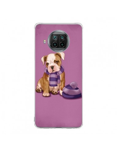 Coque Xiaomi Mi 10T Lite Chien Dog Echarpe Bonnet Froid Hiver - Maryline Cazenave