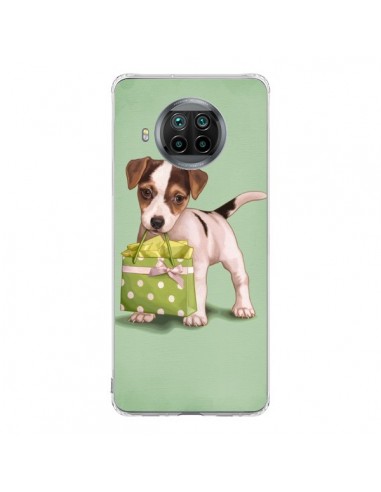 Coque Xiaomi Mi 10T Lite Chien Dog Shopping Sac Pois Vert - Maryline Cazenave