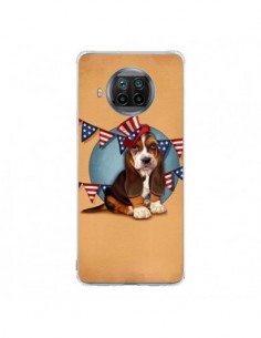 Coque Xiaomi Mi 10T Lite Chien Dog USA Americain -...