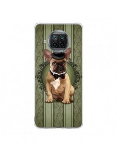 Coque Xiaomi Mi 10T Lite Chien Dog Bulldog Noeud Papillon...