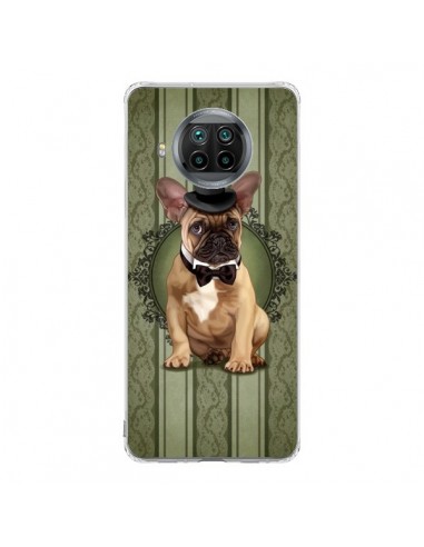 Coque Xiaomi Mi 10T Lite Chien Dog Bulldog Noeud Papillon Chapeau - Maryline Cazenave