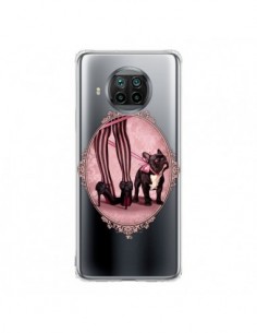 Coque Xiaomi Mi 10T Lite Lady Jambes Chien Bulldog Dog...