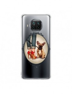 Coque Xiaomi Mi 10T Lite Lady Jambes Chien Bulldog Dog...