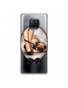 Coque Xiaomi Mi 10T Lite Lady Jambes Chien Bulldog Dog...
