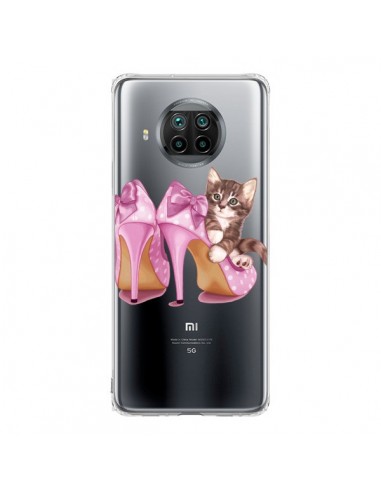 Coque Xiaomi Mi 10T Lite Chaton Chat Kitten Chaussures Shoes Transparente - Maryline Cazenave