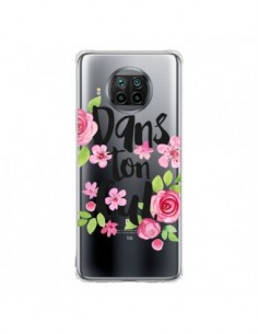 Coque Xiaomi Mi 10T Lite Dans Ton Cul Fleurs Transparente...
