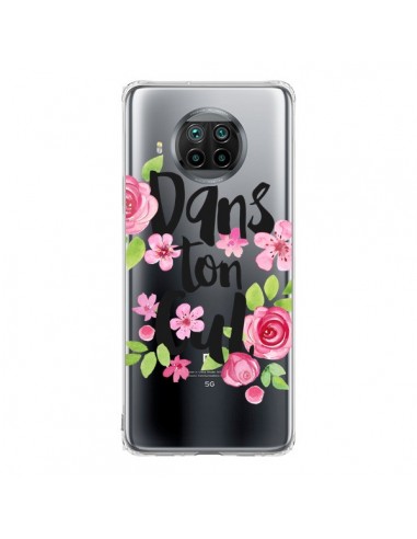 Coque Xiaomi Mi 10T Lite Dans Ton Cul Fleurs Transparente - Maryline Cazenave