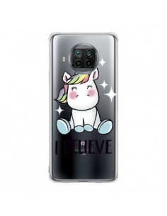 Coque Xiaomi Mi 10T Lite Licorne I Believe Transparente -...