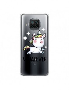 Coque Xiaomi Mi 10T Lite Licorne Whatever Transparente -...