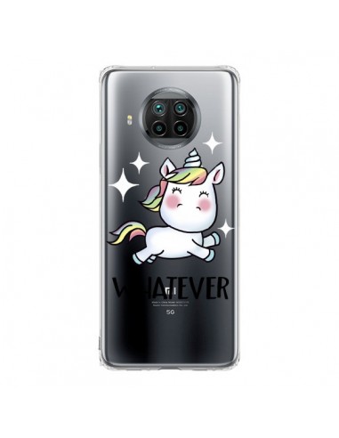 Coque Xiaomi Mi 10T Lite Licorne Whatever Transparente - Maryline Cazenave